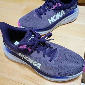 NEW Hoka Women's Blue and Purple Athletic Shoes